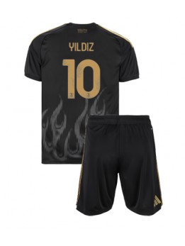 Juventus Kenan Yildiz #10 Replika Tredje Kläder Barn 2026-27 Kortärmad (+ byxor)